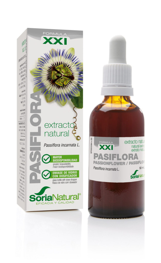 Passiflora incarnata XXI extract van Soria Natural (50ml)