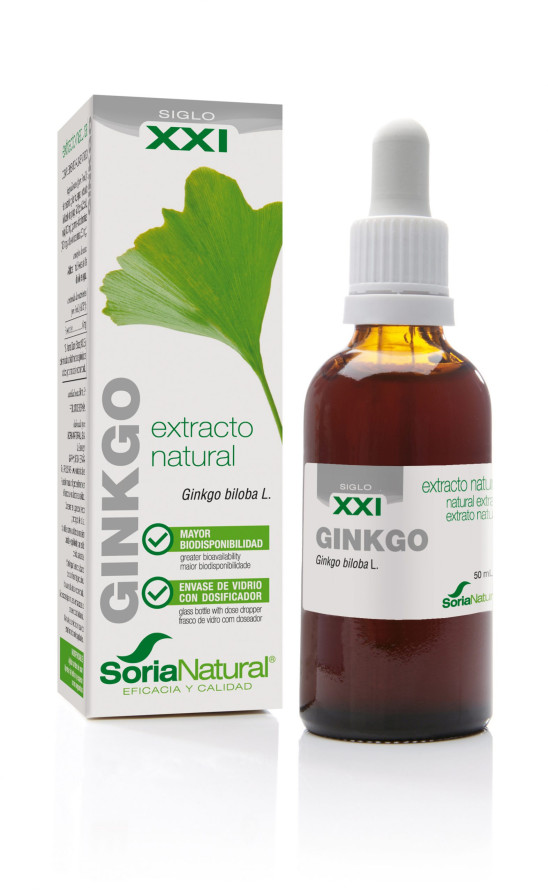 Ginkgo biloba XXI extract van Soria Natural (50ml)
