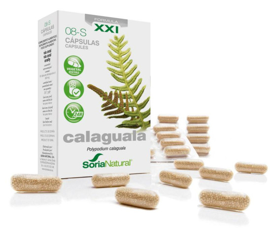 08-S Calaguala XXI: calaguala 300 mg van Soria Natural (30caps)