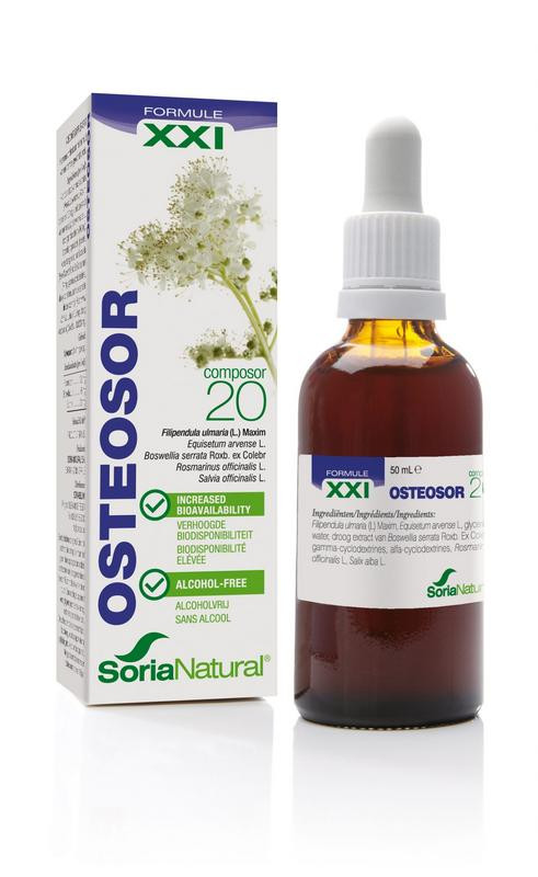 Osteosor XXI Composor 20 van Soria Natural (50ml)