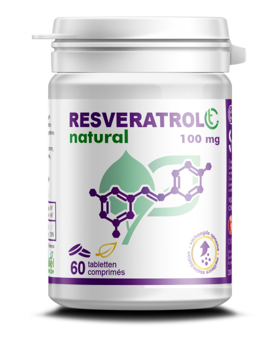 Resveratrol CT 100mg van Soriabel (60tabl)