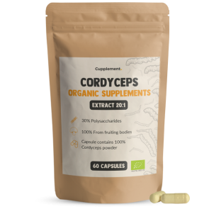 Cordyceps Extract Capsules van Cupplement (60caps)